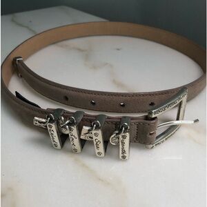 Brighton vintage beige suede belt. NWOT @earth, love, wind,sea.